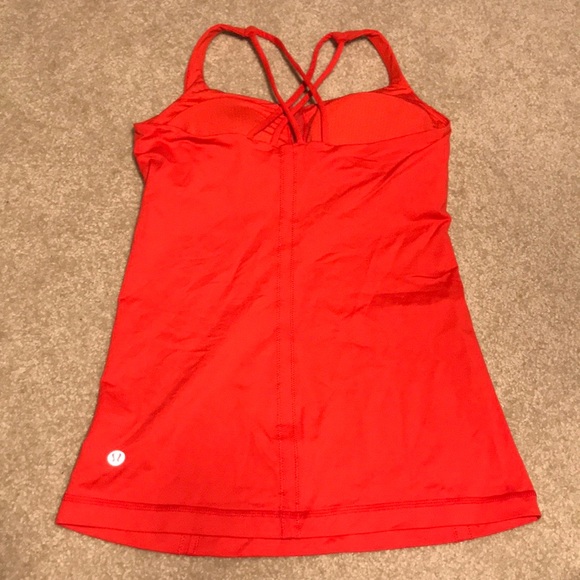 Lululemon Virtuous Tank (Red) - Picture 6 of 6